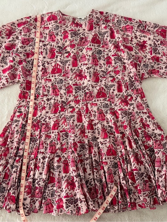 RHODE Dresses & Skirts - RHODE Pink & Red Printed Mini Dress